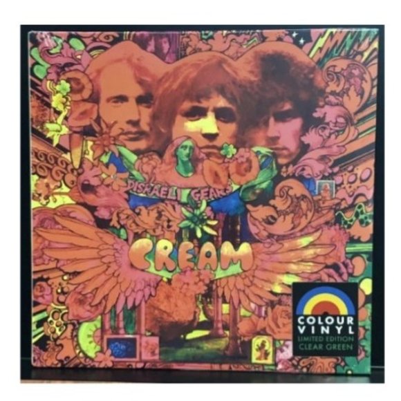 Cream Disraeli Gears LP ~ Limited Edition Colored Vinyl (Green) ~ New/Sealed! - Picture 2 of 3